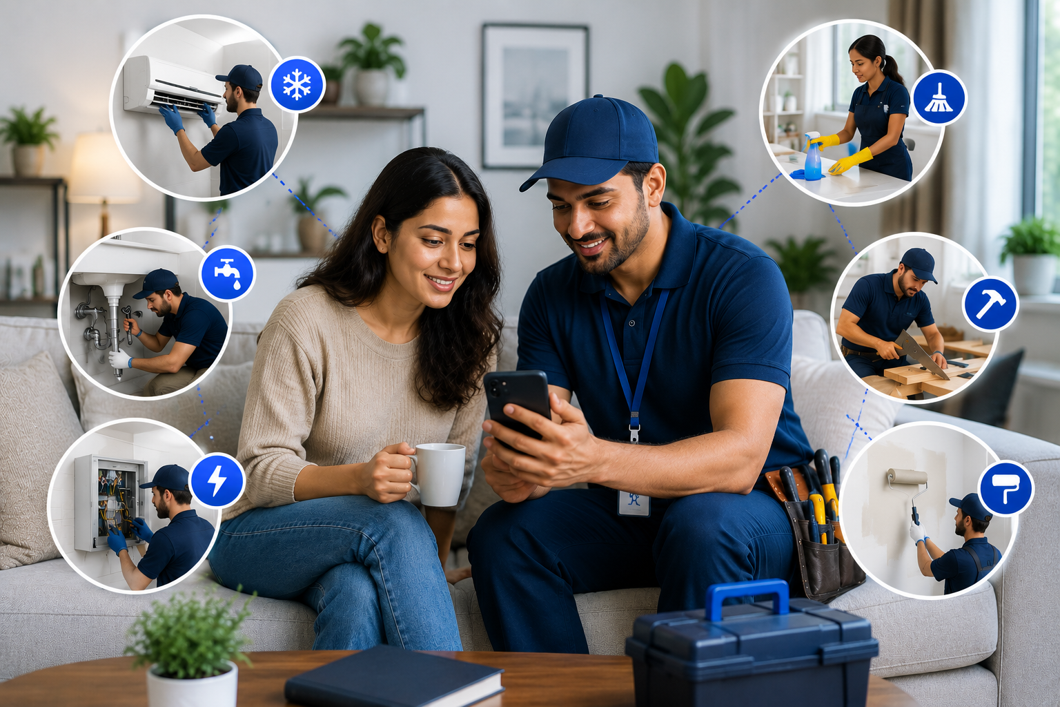 All Your Home Service Needs, One Platform