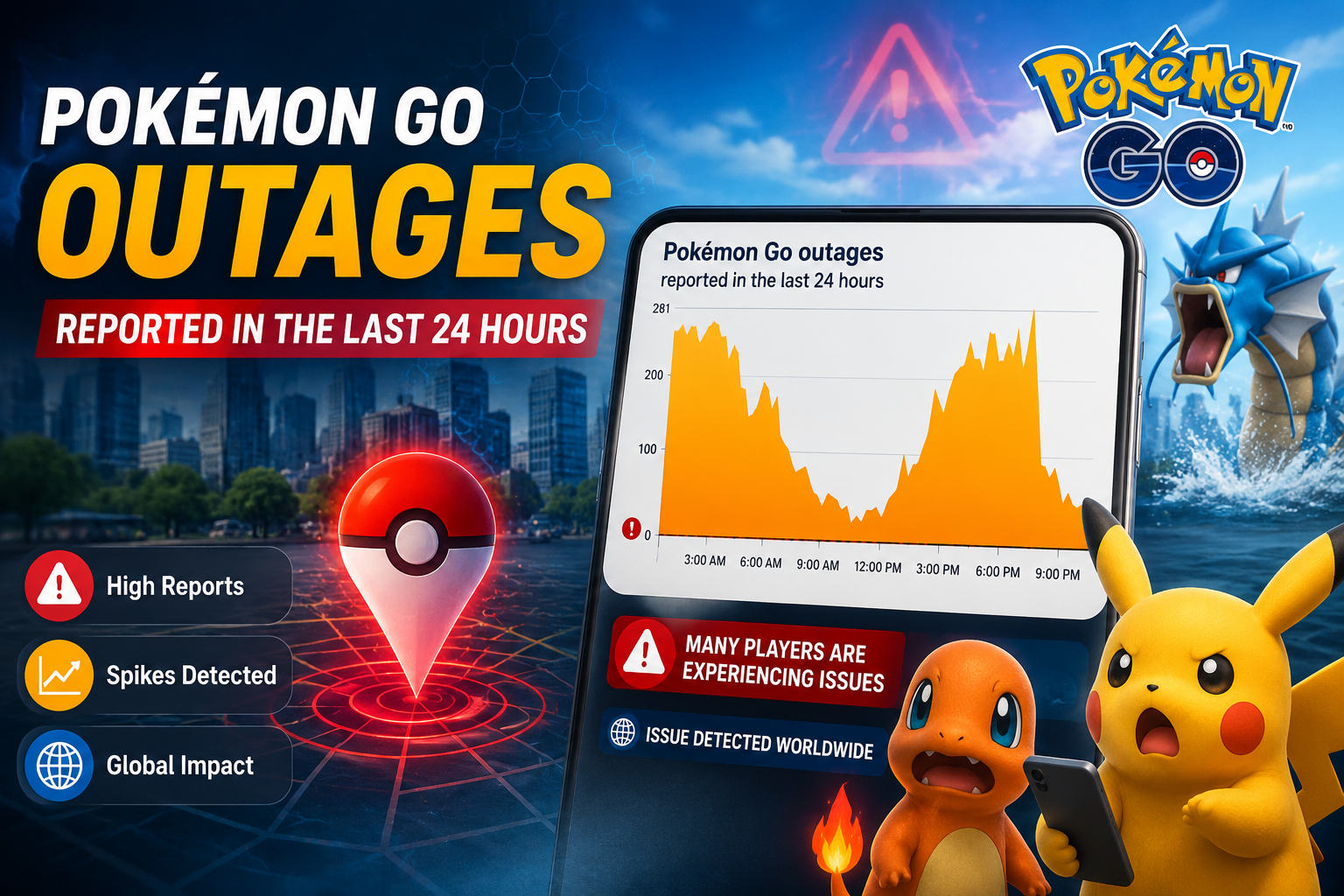 Is Pokémon GO Down? A Strategic Analysis of Server Stability