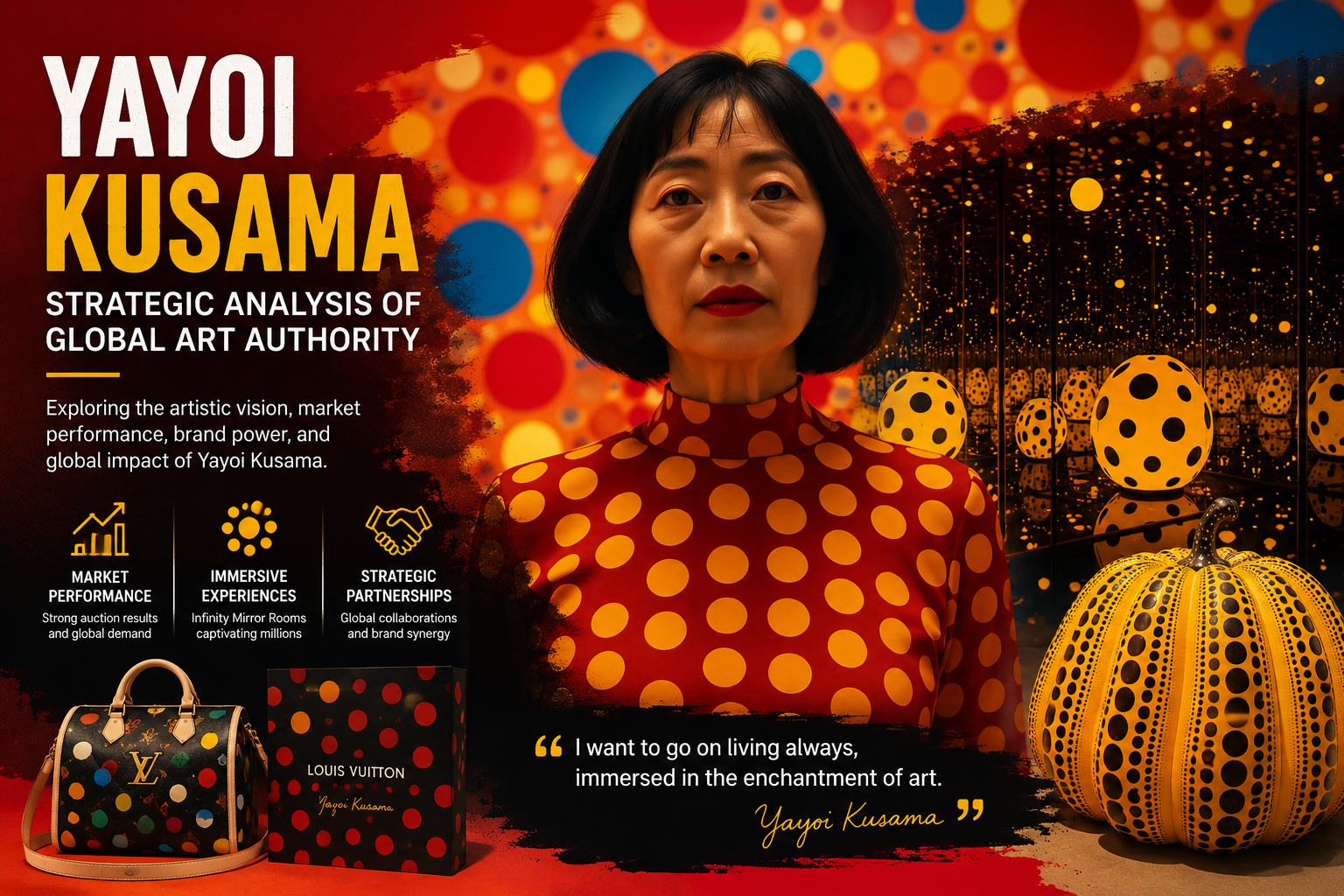 Yayoi Kusama: Strategic Analysis of Global Art Authority