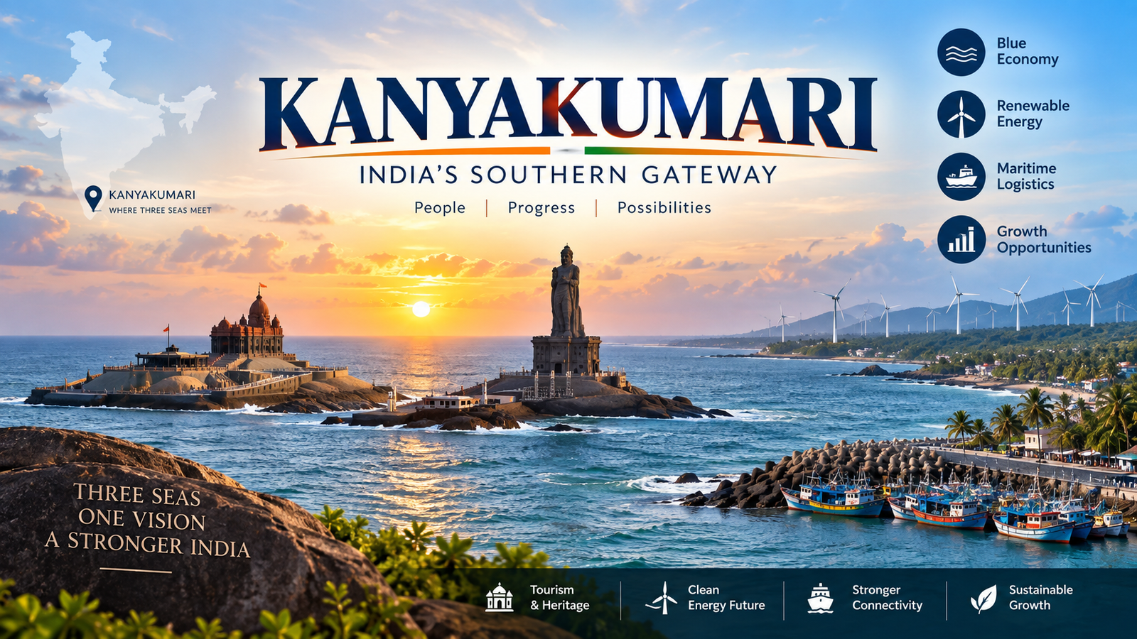 Kanyakumari: Strategic Analysis of India's Southern Gateway