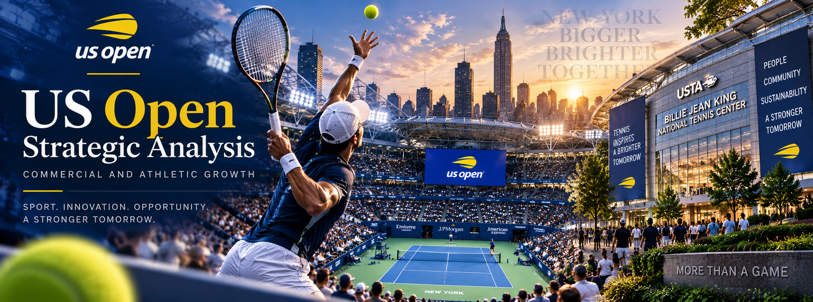 US Open Strategic Analysis: Commercial and Athletic Growth