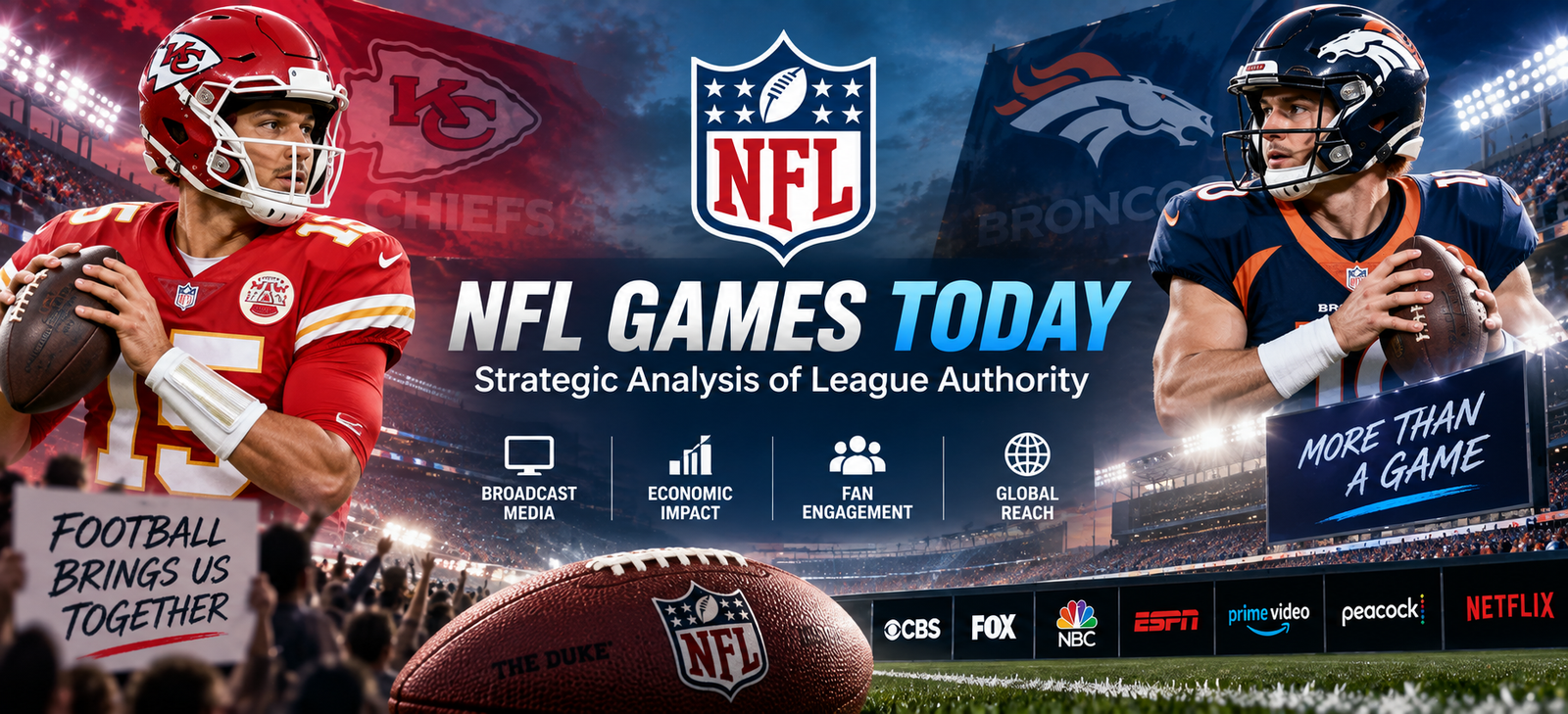 NFL Games Today: Strategic Analysis of League Authority