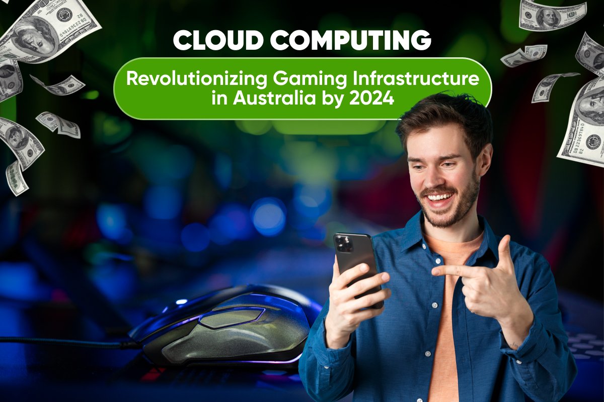 A visual representation of cloud server infrastructure used for global gaming