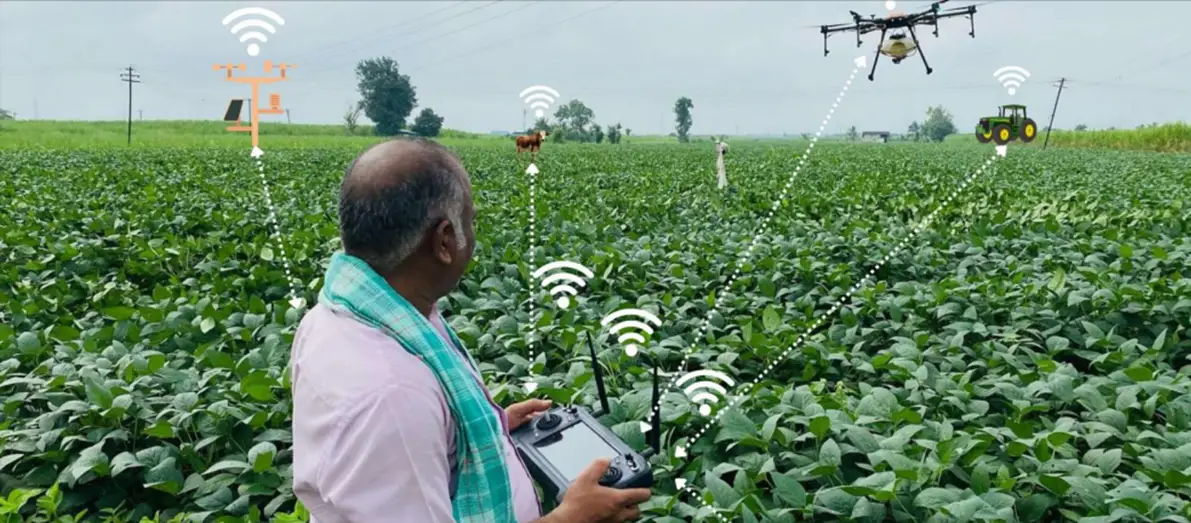 Smart agriculture and technology integration in rural Maharashtra