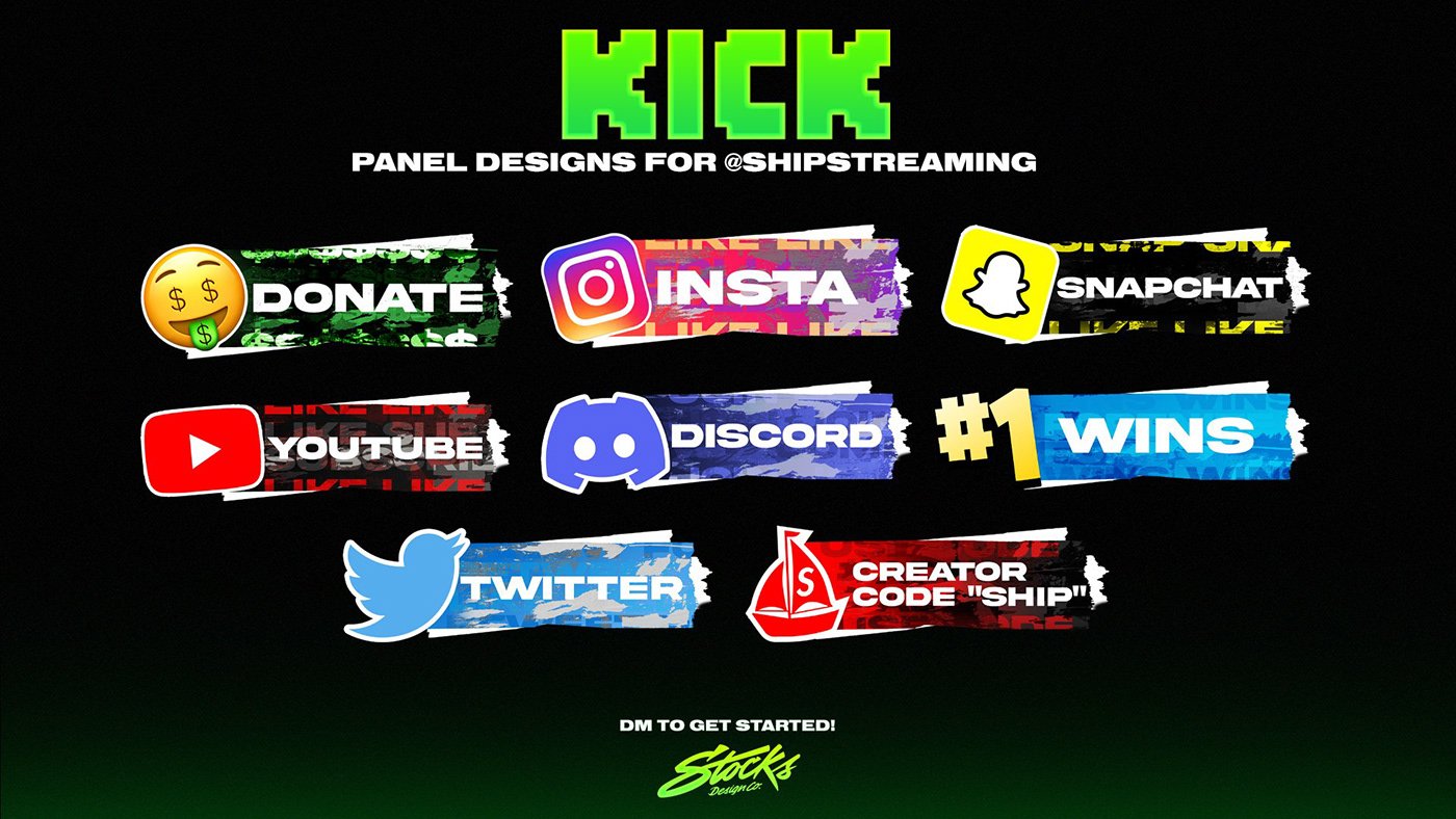 Kick platform homepage showing various categories like gaming and just chatting