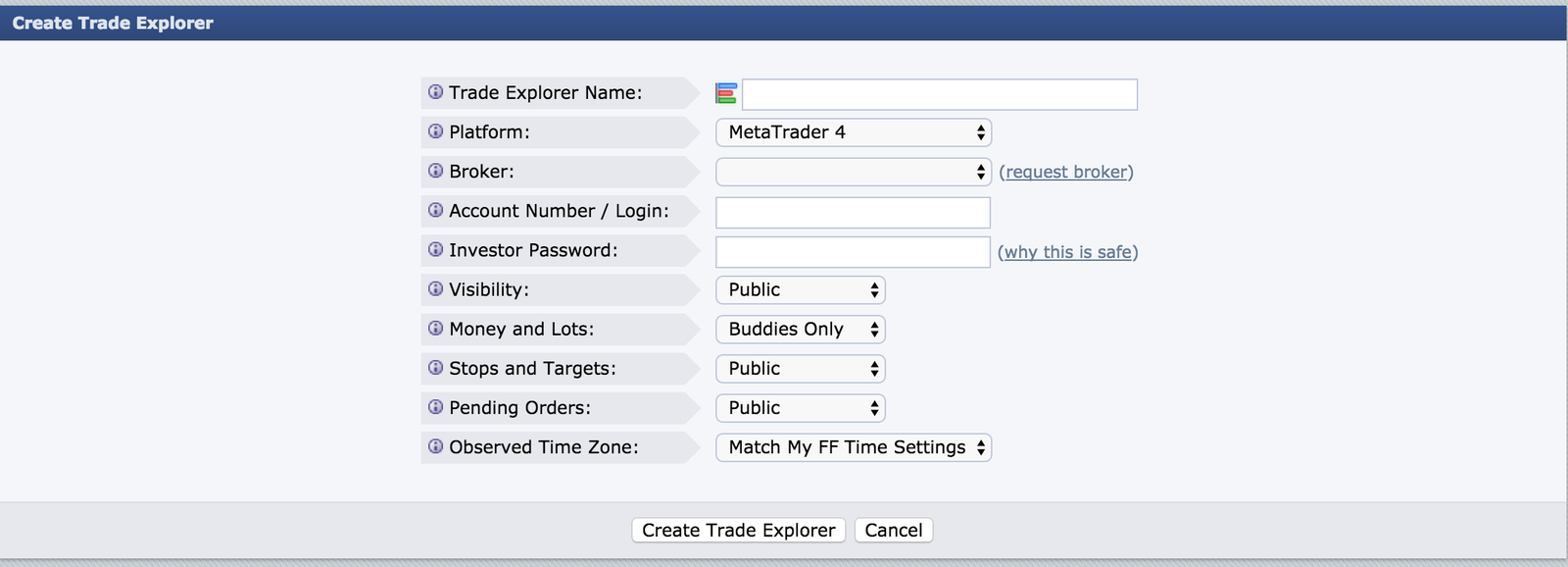 Trade Explorer Analytics and Equity Curves
