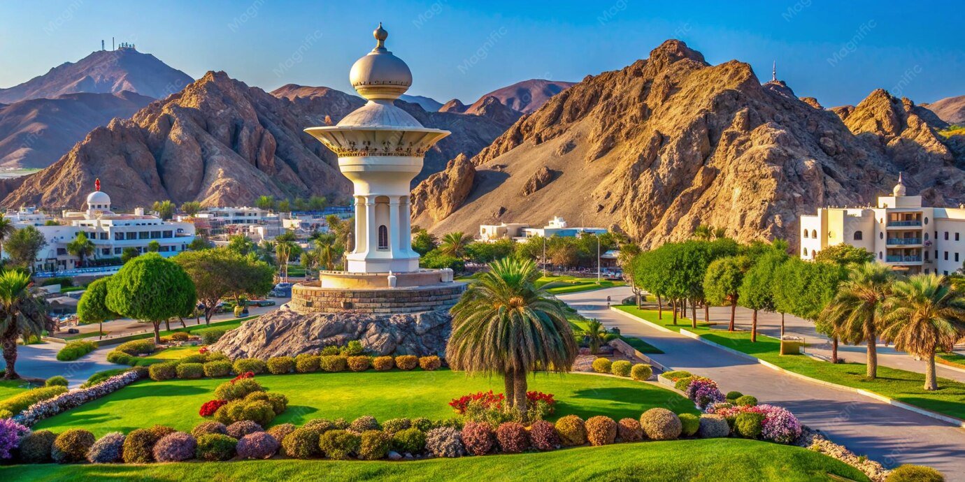 Comparison of Nepal's Himalayan peaks and Oman's coastal landscape