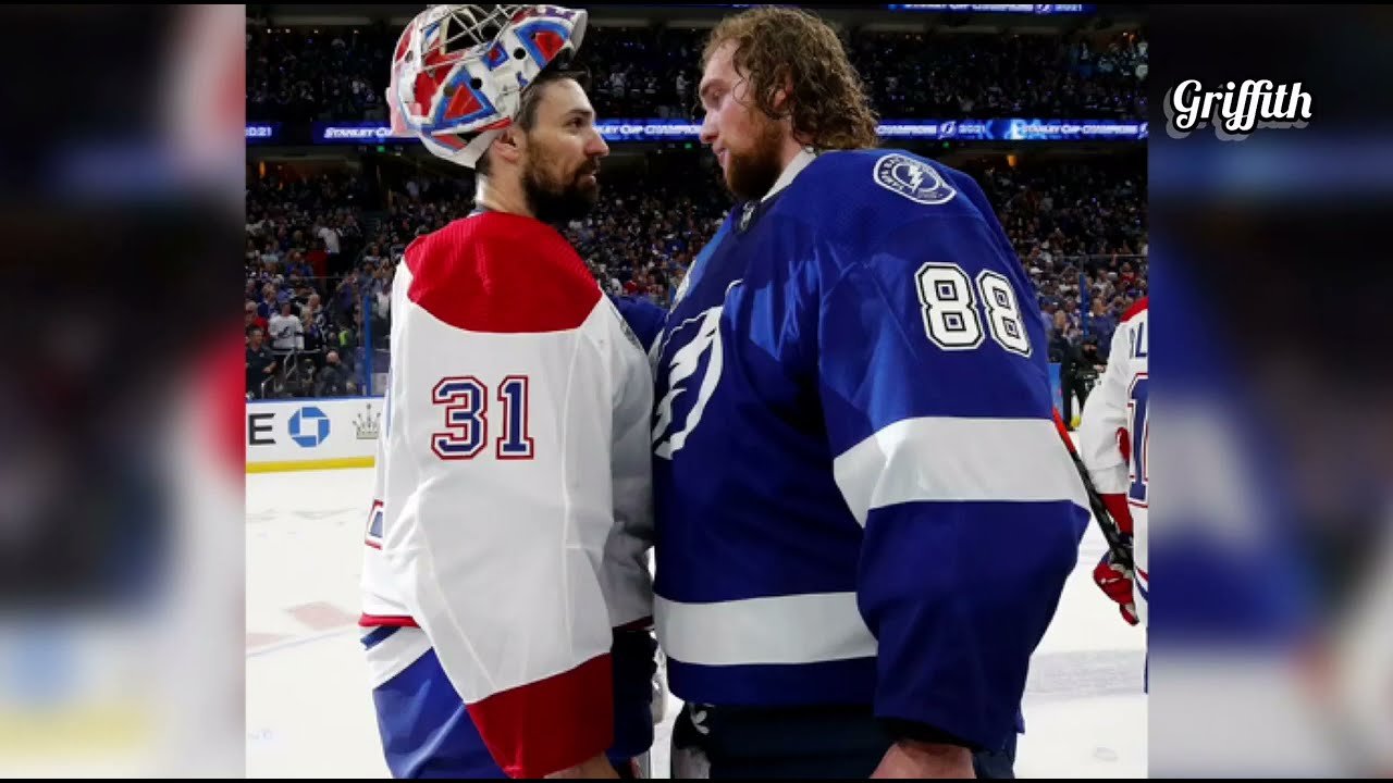 Side-by-side comparison of elite goaltenders Andrei Vasilevskiy and Carey Price