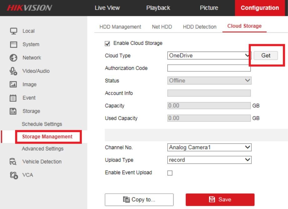 Cloud DVR settings and recording library on a mobile device