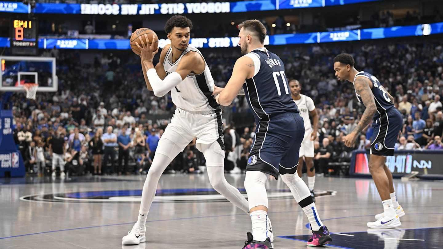 Luka Doncic and Victor Wembanyama facing off in a Texas showdown