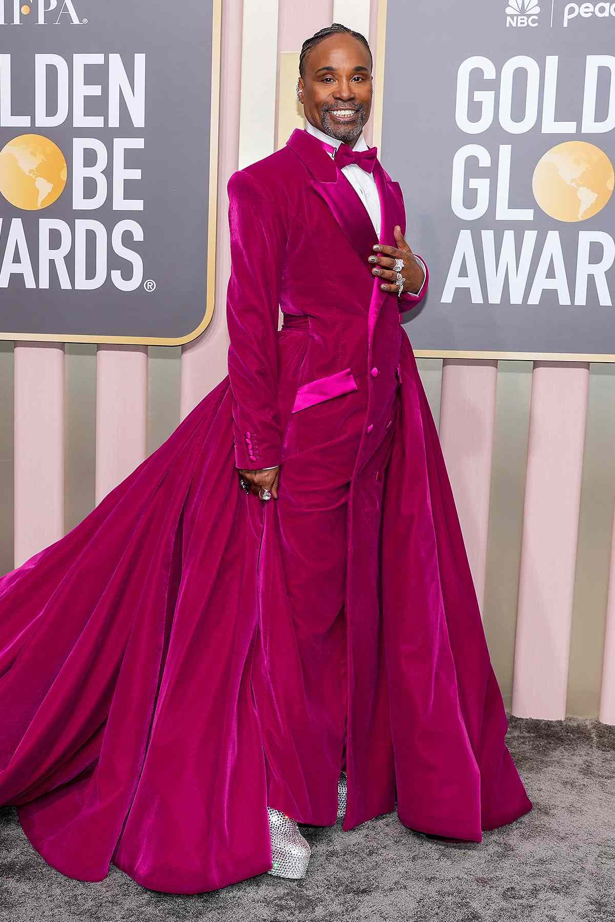 Billy Porter iconic red carpet fashion