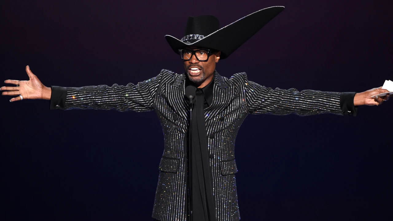 Billy Porter speaking at an event