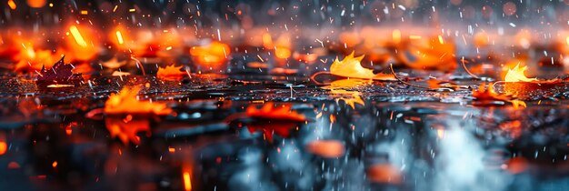 Rainy street in West Bengal