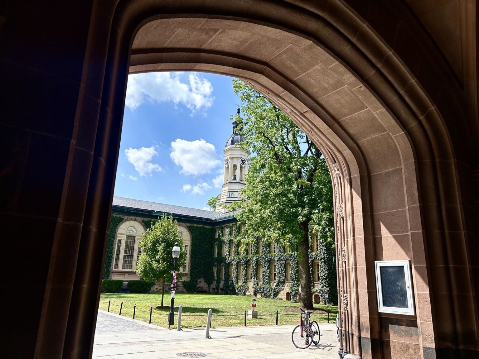 Princeton University campus where Hegseth studied