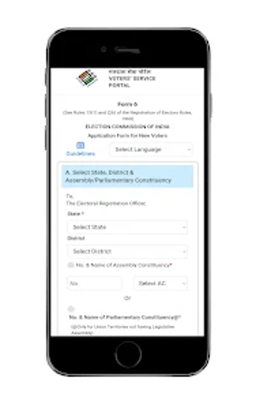 Digital transformation of electoral registration