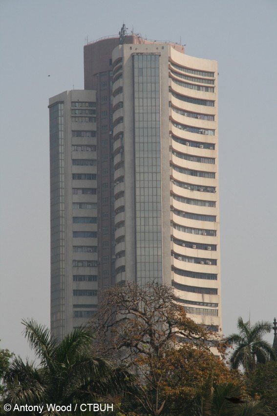 The iconic Phiroze Jeejeebhoy Towers, home of the Bombay Stock Exchange