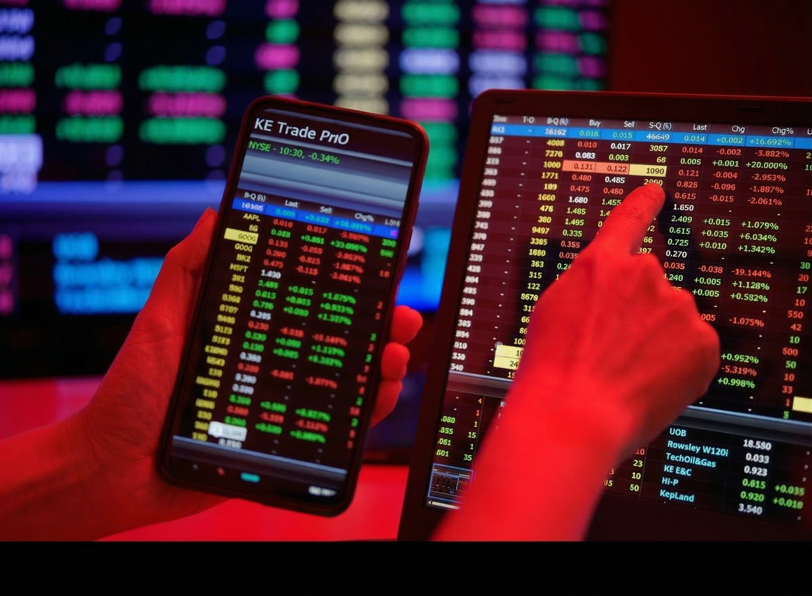 Financial analyst monitoring the Sensex index performance