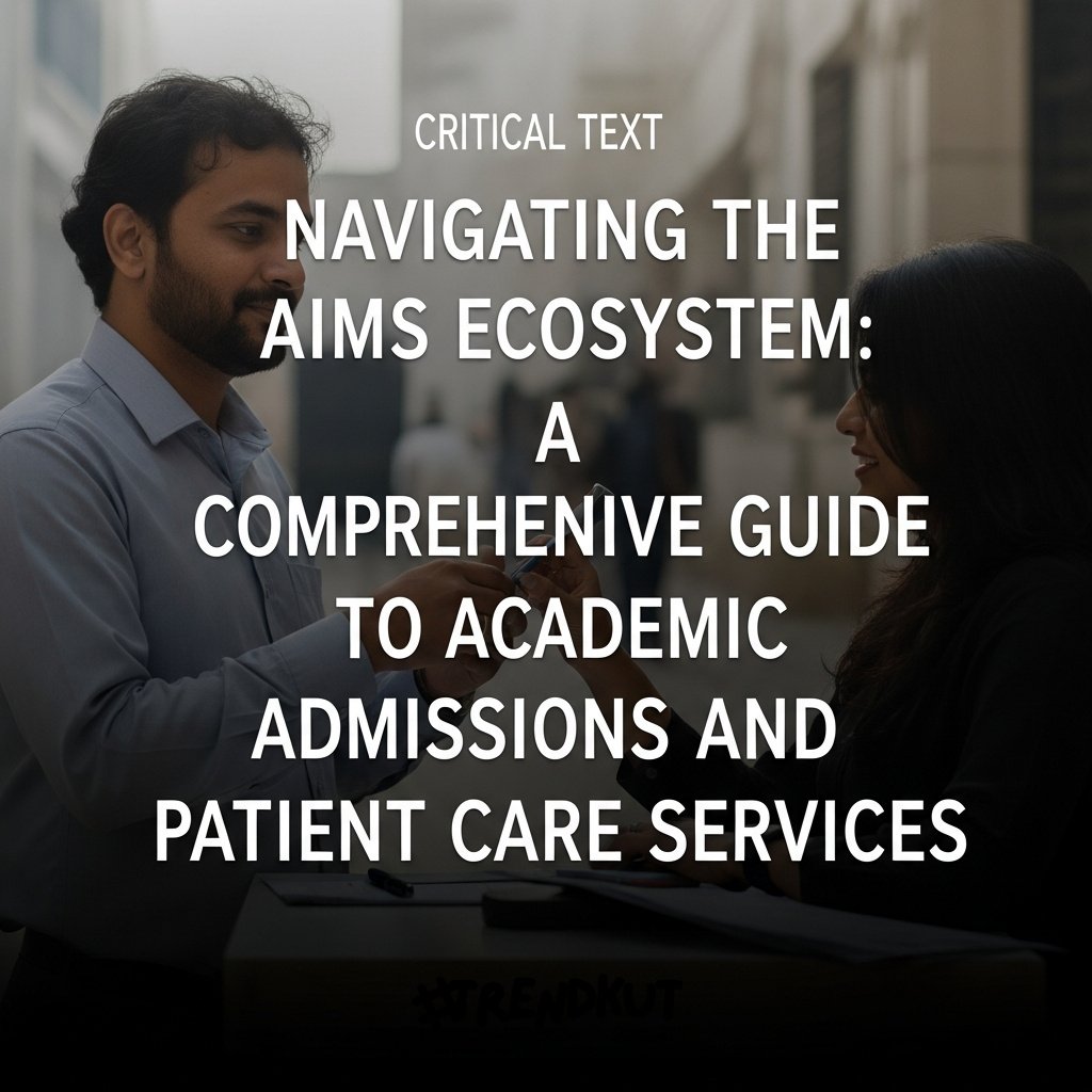 Blog 557 AIIMS Guide: Admissions (NEET/INI-CET) & Patient Services (ORS)